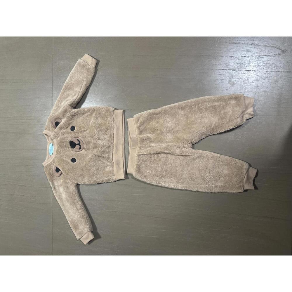 Pekkle 2 piece set Plush Top With Pants Baby Boys size 18M